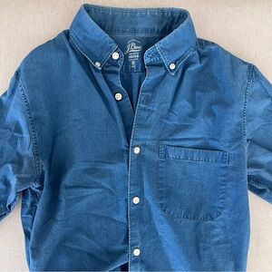 J Crew Indigo Shirt, size XS slim fit